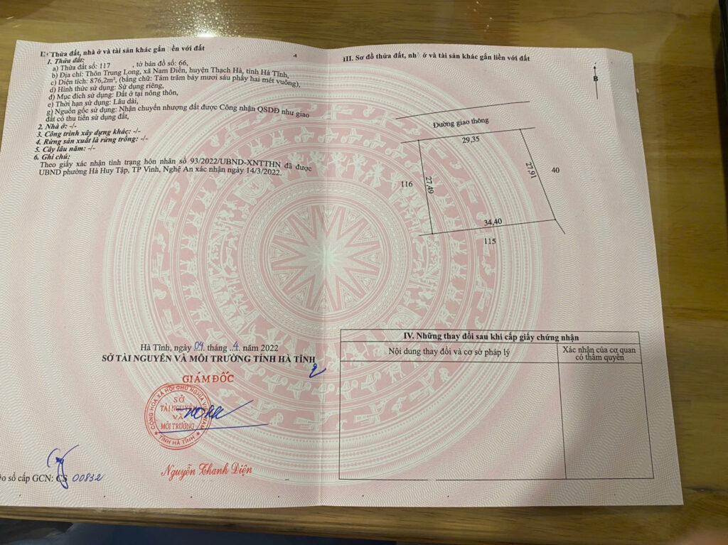 đất nền hà tĩnh