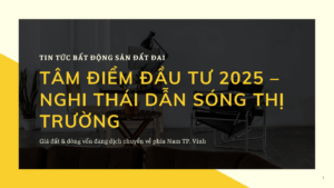 thị trường đất Nghệ An 2025
